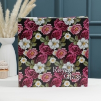 Этажерка «Камень», 2 уровня, цвет бежевый с золотым Этажерка «Камень», 2 уровня, цвет бежевый с золотым