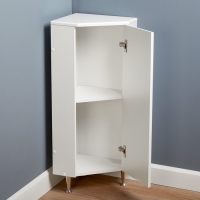 Тумба для ванной комнаты "Джика" угловая, 87 х 31,6 х 31,6 см