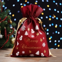 Новый год. Мешок подарочный "Вихрь удачи", 30 х 45 см Новый год. Мешок подарочный "Вихрь удачи", 30 х 45 см