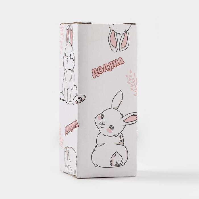 Пробка для бутылки Доляна &laquo;Зайка&raquo;, 3,5&times;10,5 см