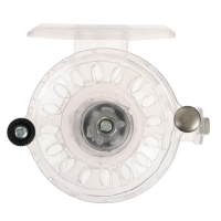 Катушка инерционная, пластик, диаметр 6 см, направляющая лески, цвет прозрачный, 109 Катушка инерционная, пластик, диаметр 6 см, направляющая лески, цвет прозрачный, 109