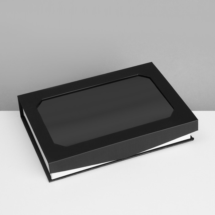 Подставка для украшений &laquo;Шкатулка&raquo; 36 мест, 16&times;11,5&times;3 см, цвет чёрный