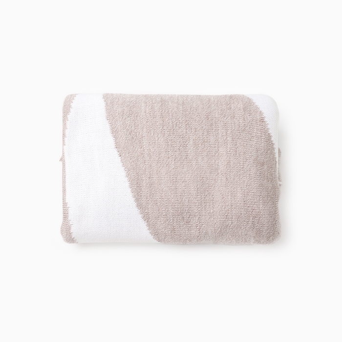 Шарф женский двусторонний MIST бежевый, размер 47*226см Шарф женский двусторонний MIST бежевый, размер 47*226см