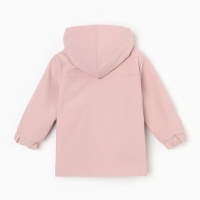 Ветровка для девочки, MINAKU, цвет розовый, рост 110 см