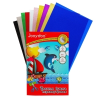 Набор бумаги цветной самоклеящаяся перламутровой, формат А4, 10 листов, 10 цветов Набор бумаги цветной самоклеящаяся перламутровой, формат А4, 10 листов, 10 цветов