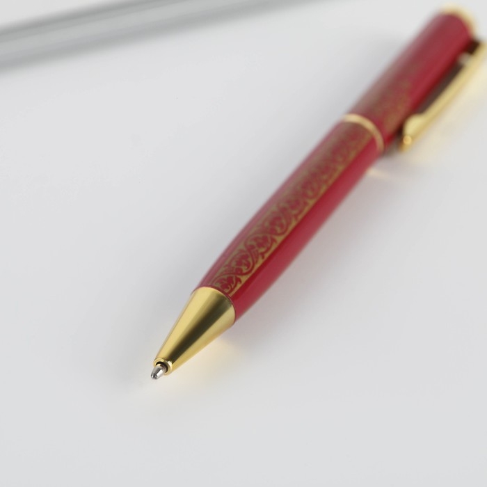 Ручка подарочная в чехле &laquo;С Праздником весны!&raquo;, металл