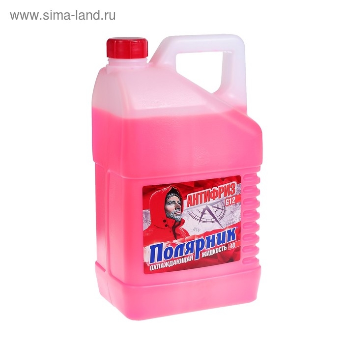 Антифриз Полярник - 40, красный, 5 кг Антифриз Полярник - 40, красный, 5 кг