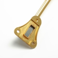 Фиксатор дверной LOCKLAND, "козья ножка", цвет золото Фиксатор дверной LOCKLAND, "козья ножка", цвет золото