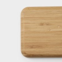 Менажница Striata, 3 секции, 25&times;9,5 см, цвет бежевый