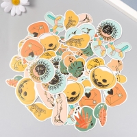 Наклейки для творчества "Абстракция" тиснение золото набор 48 шт 9х7х0,8 см Наклейки для творчества "Абстракция" тиснение золото набор 48 шт 9х7х0,8 см