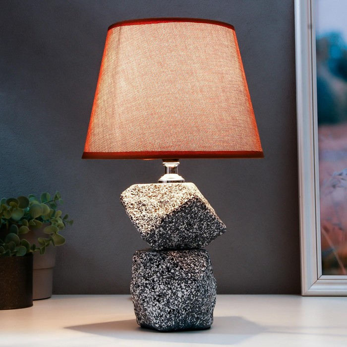 Лампа настольная 7515132TL/1 E14 40Вт серый 20х20х34 см RISALUX