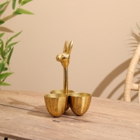 Менажница "Заяц" алюминий 14х14х24 см Менажница "Заяц" алюминий 14х14х24 см