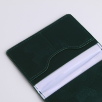 Обложка на паспорт с доп.карманом внутри «100% мужик», искусственная кожа Обложка на паспорт с доп.карманом внутри «100% мужик», искусственная кожа