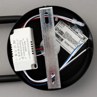 Бра 2292/2 LED 30Вт 3000-6000К черно-золотой 39х36х6 см