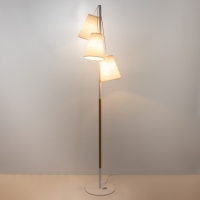 Торшер 19078/3 E27 40Вт белый 40х25х165 см