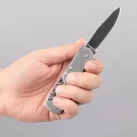 Туристический нож Liten Halp, серебристый