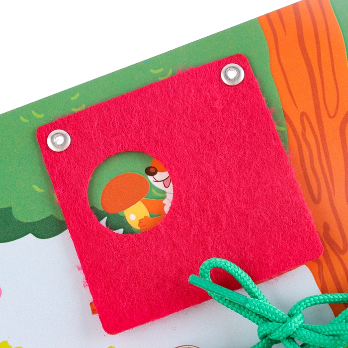 Бизиборд &laquo;Лесные друзья&raquo; 27&times;20 см