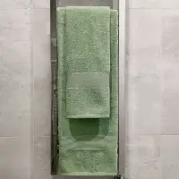 Полотенце махровое &laquo;Тиффани&raquo;, среднее, зеленое, (фисташковый)