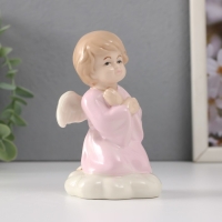 Сувенир керамика "Ангел сидит на облачке" 6,8х6,8х11 см Сувенир керамика "Ангел сидит на облачке" 6,8х6,8х11 см