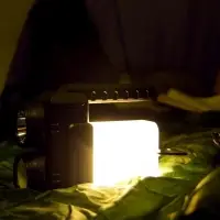 Кемпинговый фонарь-лампа аккумуляторный Yol, черный