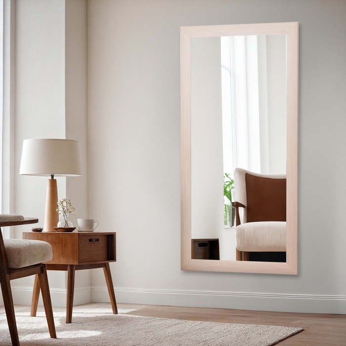 Зеркало &laquo;Дуб&raquo;,  настенное 60&times;120 см, рама МДФ,55 мм