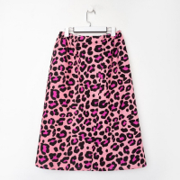 Полотенце для бани Leopard женское парео, 80х150&plusmn;4 см,хл., ваф. полотно, 160 гр/м2