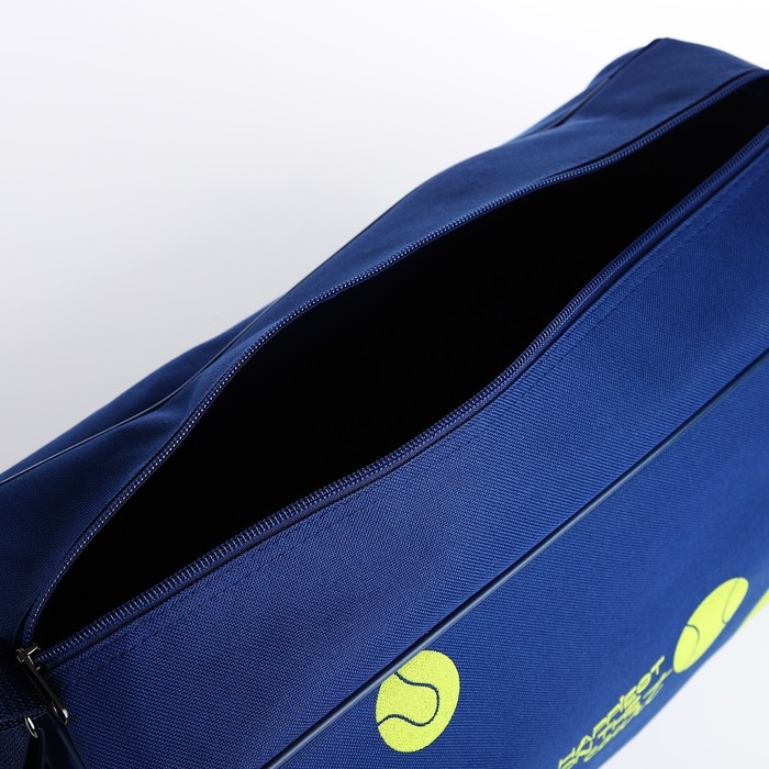 Сумка спорт Сумка спорт "Теннис", 40*24*21, отд на молнии, синий