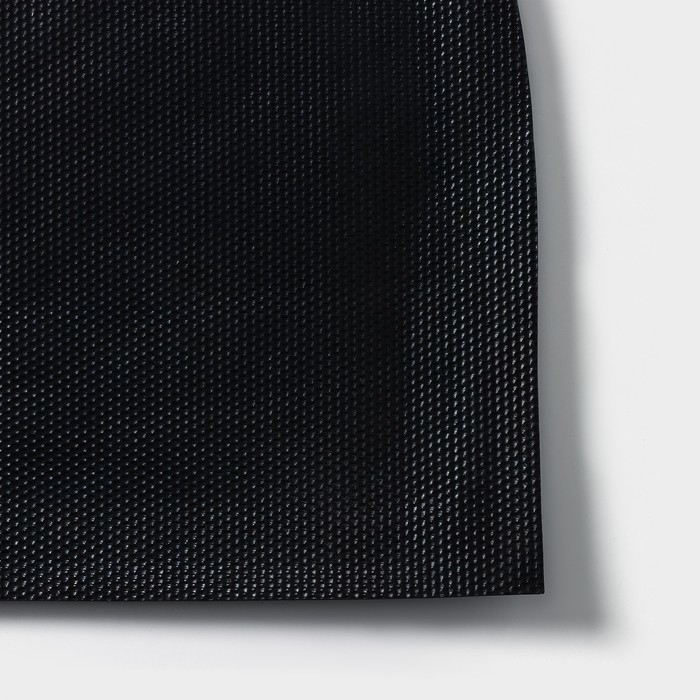 Коврик придверный полукруглый Доляна Welcome арки, 40&times;60 см, с окантовкой, цвет синий