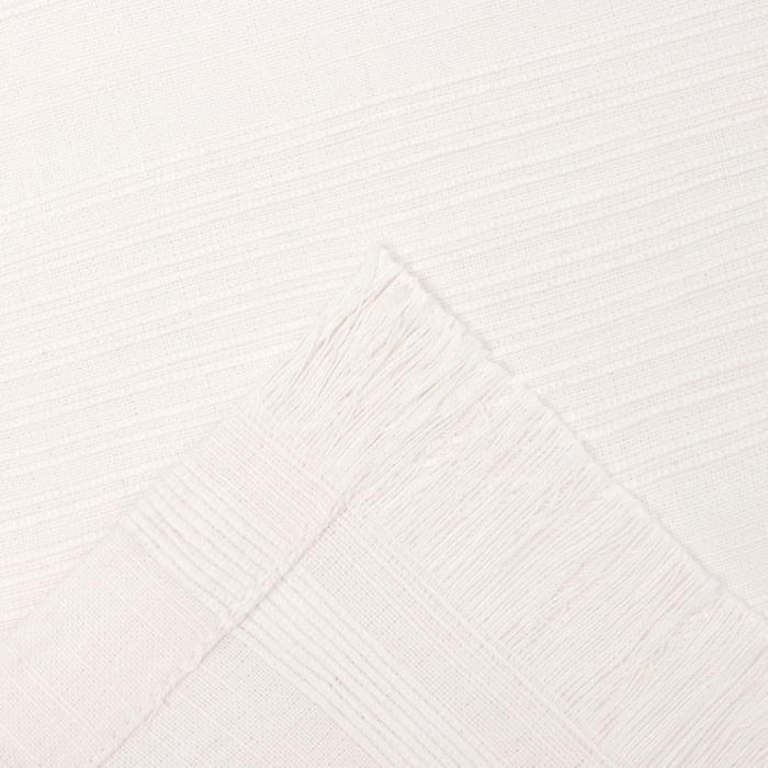 Дорожка на стол Этель, цвет молочный, 35х188 см, 100% хлопок