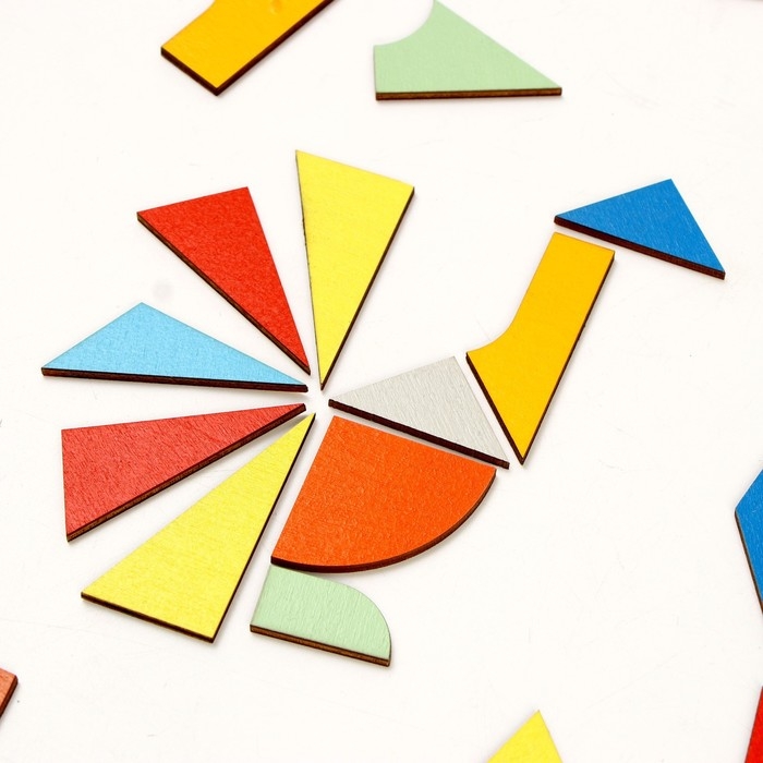 Развивающая доска &laquo;Сложи квадрат&raquo; 3 уровень сложности