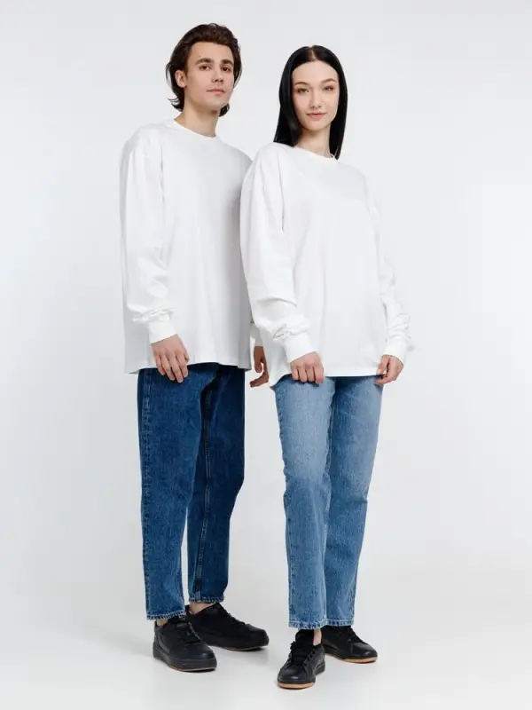 Футболка оверсайз унисекс Сity Sapiens, молочно-белая, размер S