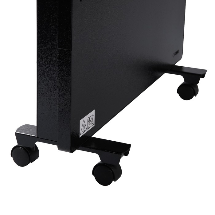 Обогреватель РЭМО СБ-2000.2 B, конвекторный, настенный/напольный, 2000 Вт, 30 м&sup2;, чёрный