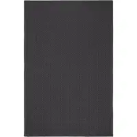 Полотенце вафельное &laquo;Деметра&raquo;, малое, темно-серое