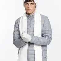 Шарф Urban Flow, молочно-белый