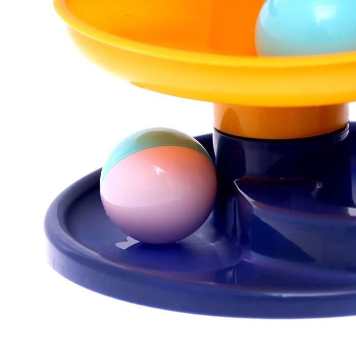 Развивающая пирамидка &laquo;Попади в корзину&raquo;, 8 элементов, цвет серый