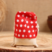 Оберег &laquo;Домовой&raquo;, с кружкой, 12 см, микс