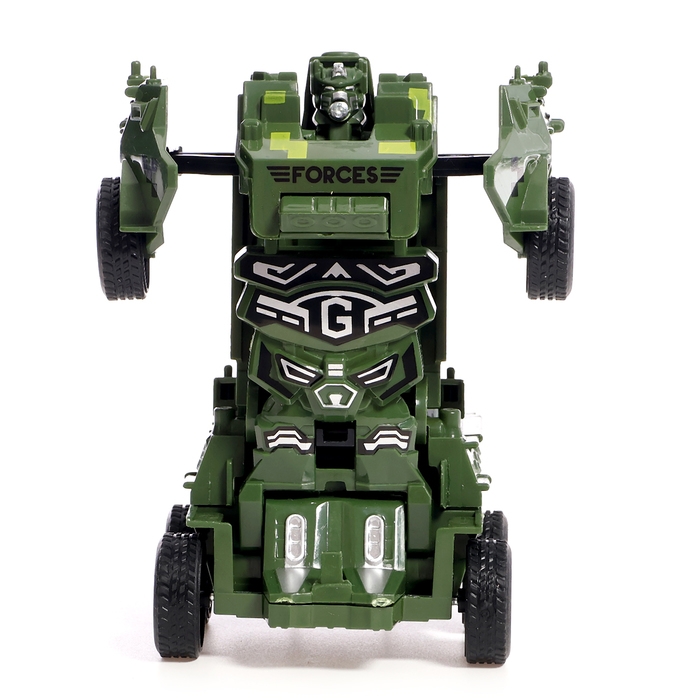 Робот &laquo;Бронетранспортер&raquo;, инерционный, трансформируется при столкновении