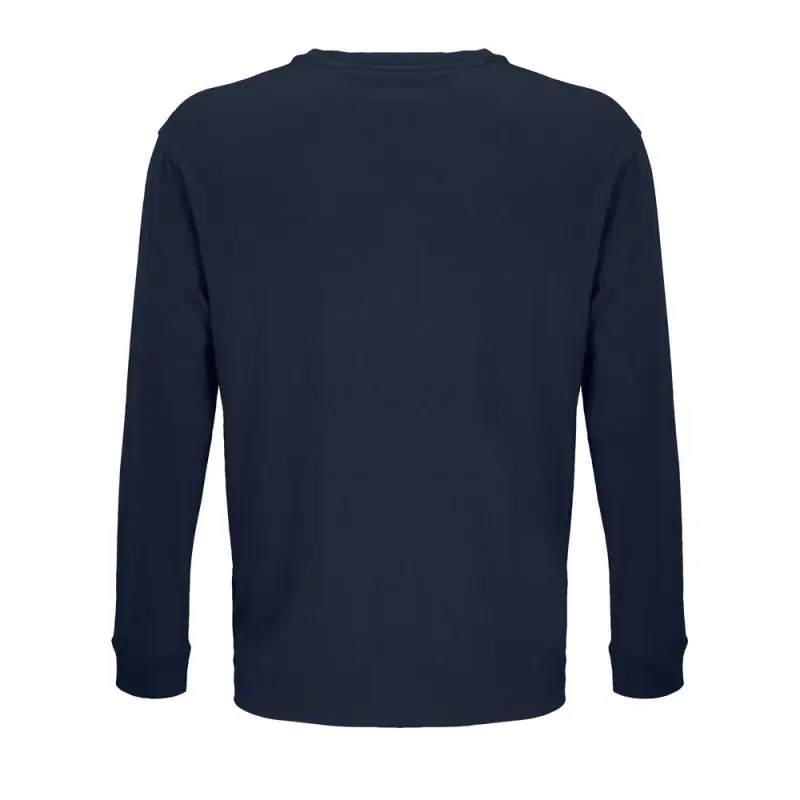 Футболка унисекс с длинным рукавом Pioneer LSL, темно-синяя, размер XS