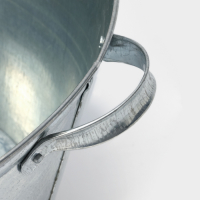 Таз оцинкованный круглый, 26 л, ГОСТ Таз оцинкованный круглый, 26 л, ГОСТ