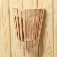 Абажур из липы, настенный Абажур из липы, настенный