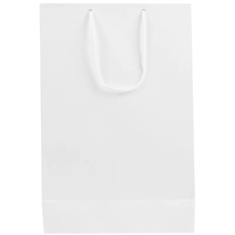 Пакет бумажный «Блеск», средний, белый Пакет бумажный «Блеск», средний, белый