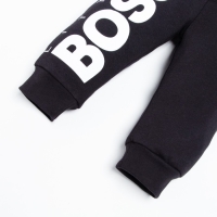 Штанишки детские Крошка Я "Little Boss", рост 74-80 см, цвет чёрный