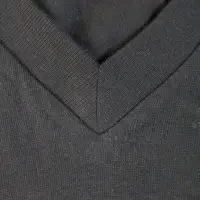 Футболка мужская с глубоким V-обр. вырезом Master 150, черная, размер S