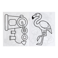 Краска по стеклу витражная Аппликация набор 10цв+2чер*11мл ЮНЛАНДИЯ,12 туб шаблонов 191759