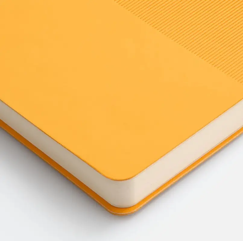 Ежедневник Vale New, недатированный, желтый