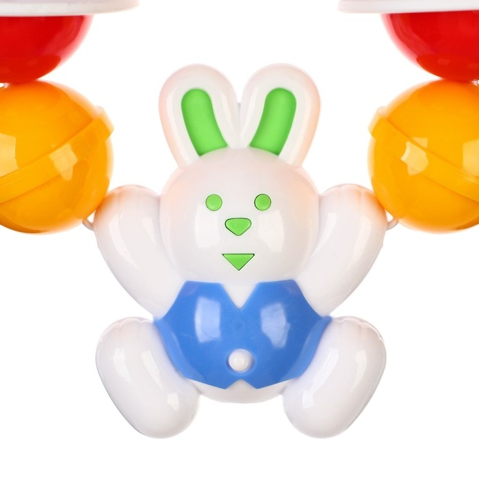 Подвеска - погремушка &laquo;Солнечный зайчик&raquo; на кроватку, коляску, цвет МИКС, Аэлита