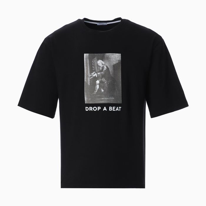 Футболка мужская KAFTAN "Drop", черный, р. 52