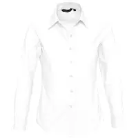 Рубашка женская с длинным рукавом EMBASSY белая, размер XS