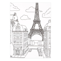 Раскраска акварелью с красками «Волшебная акварель», А4 Раскраска акварелью с красками «Волшебная акварель», А4