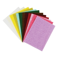 Набор крепированной флористической бумаги А4, 12 листов, 12 цветов, Мульти-Пульти "Енот в сказке", 110 г/м2, в папке Набор крепированной флористической бумаги А4, 12 листов, 12 цветов, Мульти-Пульти "Енот в сказке", 110 г/м2, в папке